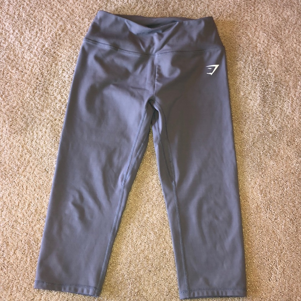 Gymshark cropped grey leggings